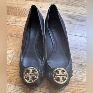 Loafers Tory Burch peep toes